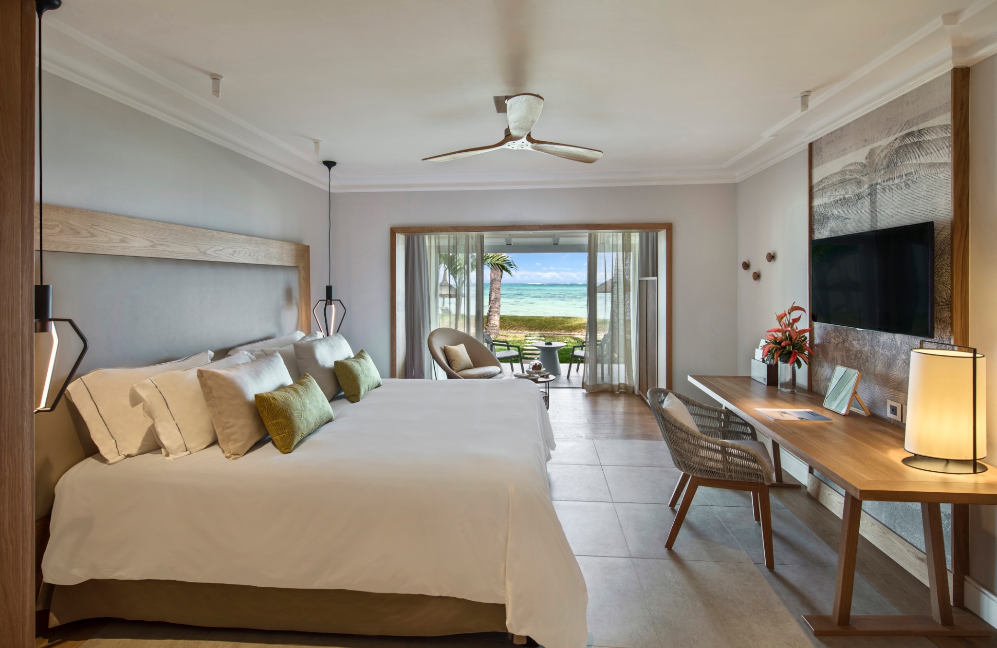 Premium Beach Front Room mit Meerblick im Sugar Beach