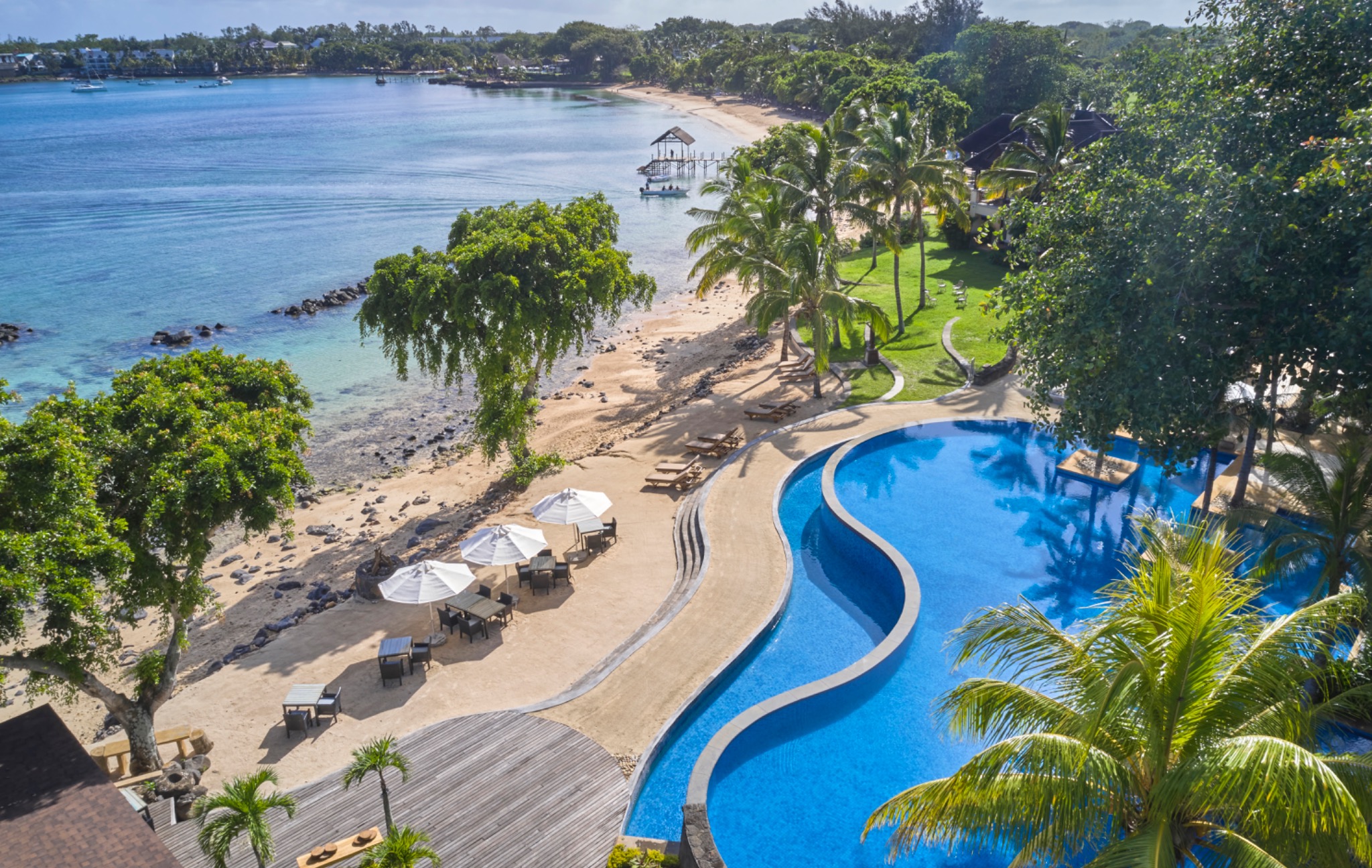 Whisper Zone Pool direkt am Meer im Westin Turtle Bay