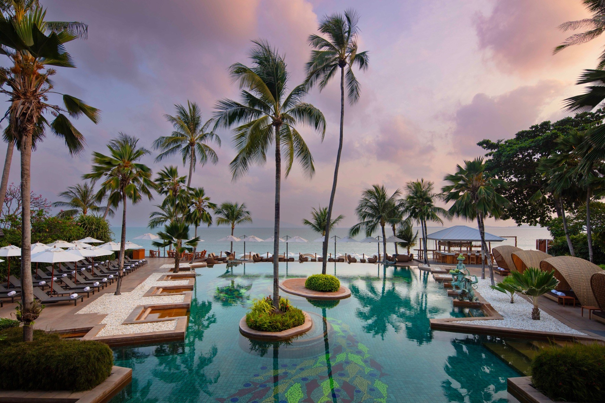 Anantara Bophut – Poolanlage