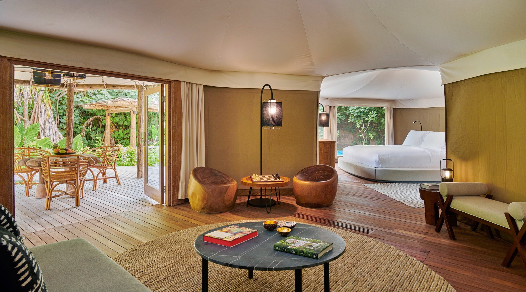 Sirru Fen Fushi – Safari Tent Villa mit Pool