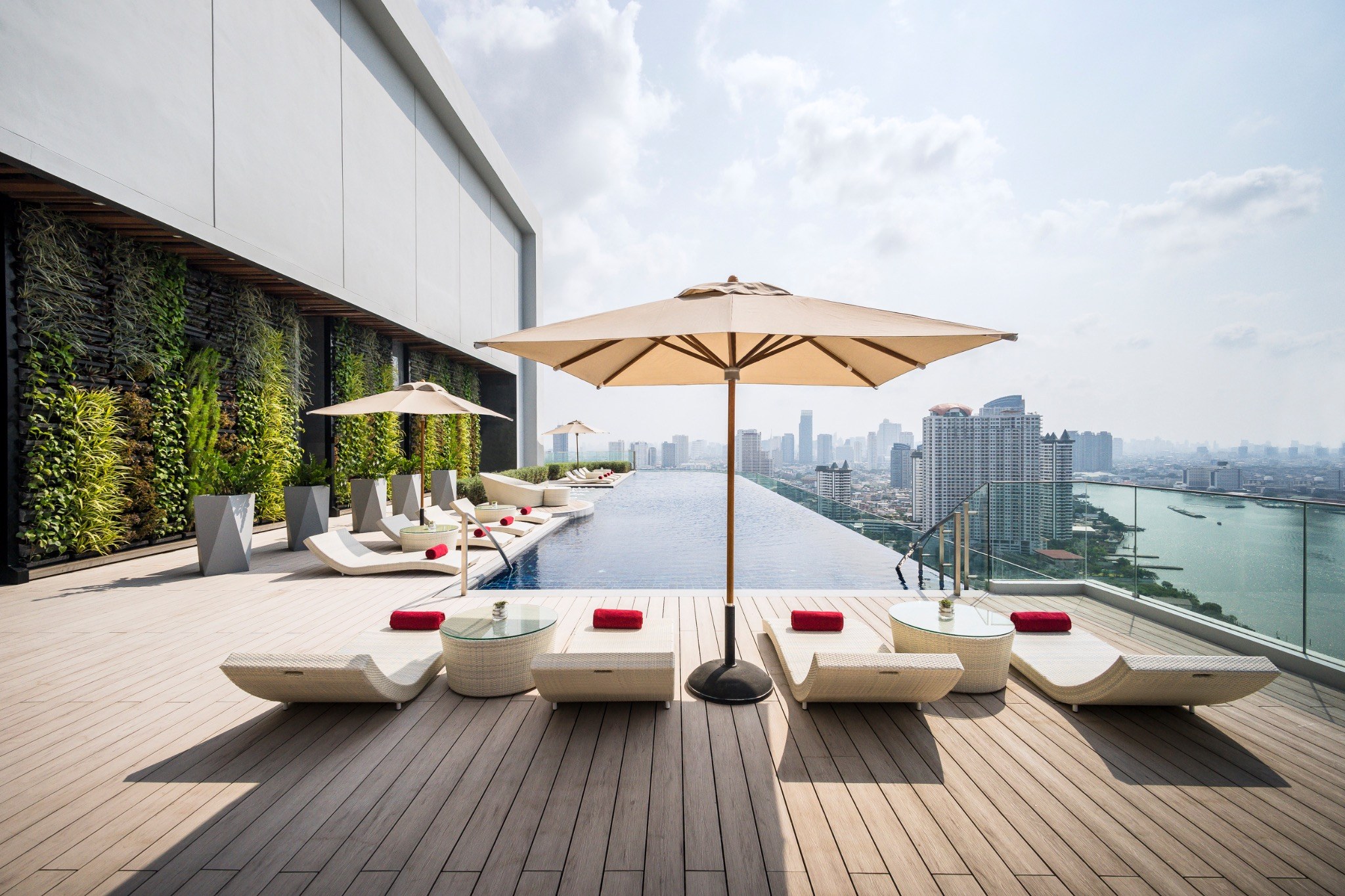 Avani+ Riverside Bangkok – Infinity-Pool mit Flussblick