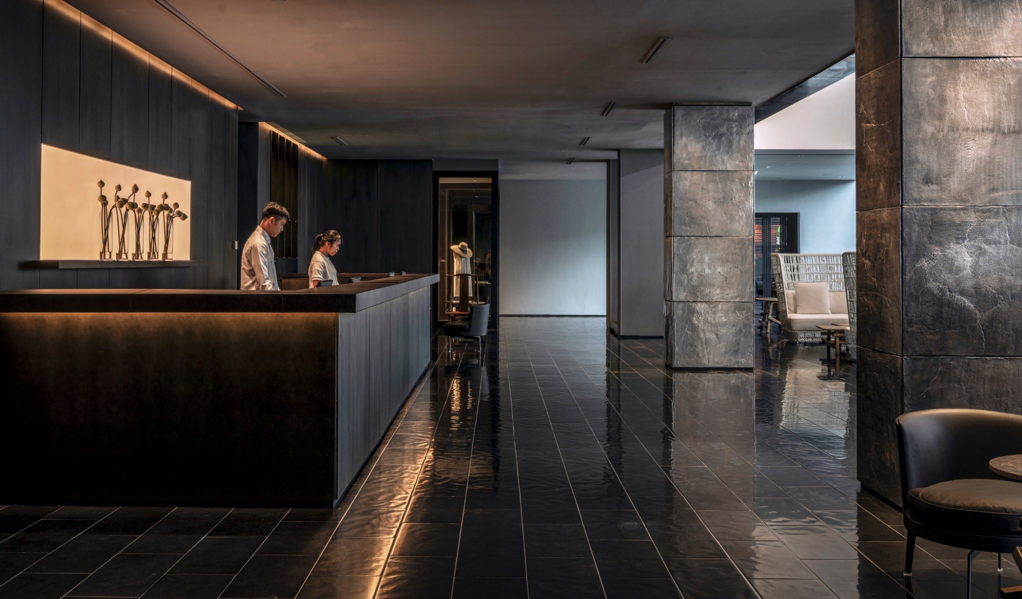 COMO Metropolitan Bangkok – Lobby und Empfang